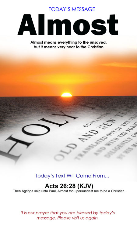 Sermon Ideas - Template