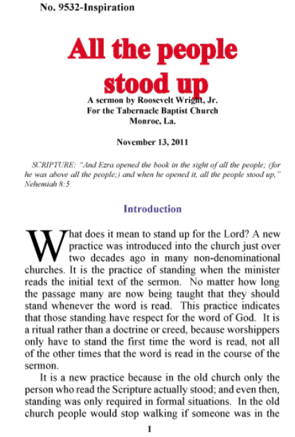 Sermon Ideas - Template